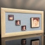 Панно из фоторамок на магните 