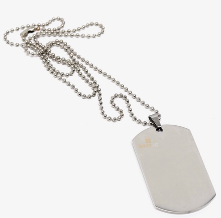 Подвестка "Именной жетон" silver