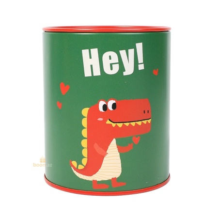 Металическая копилка "Динозаврик"