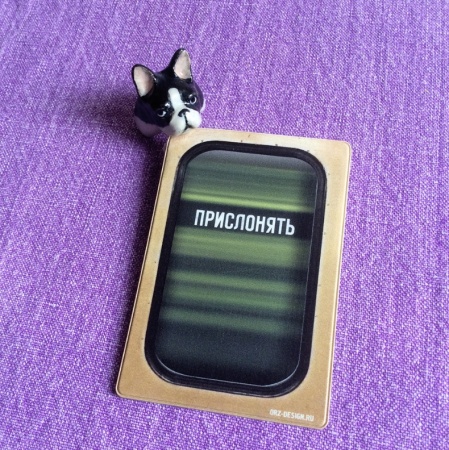 Чехол на проездной «Прислонять»