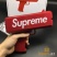Денежный пистолет «Бабломёт Миллионера» Supreme 